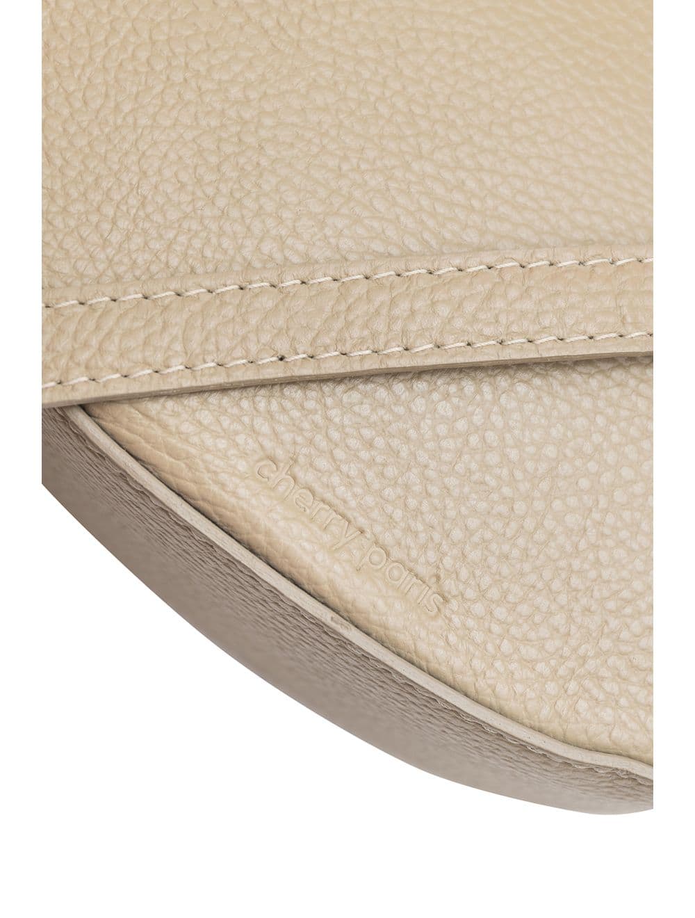 Sac Porté Travers En Cuir Vachette Grainée 4172 DORA-Taupe — vue 5