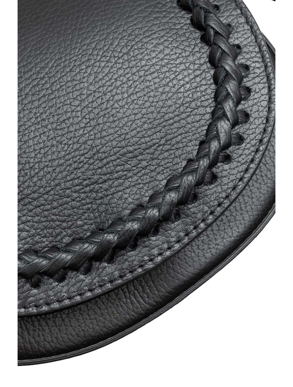 Sac Porté Travers En Cuir Vachette Grainée 4172 DORA-Noir — vue 5