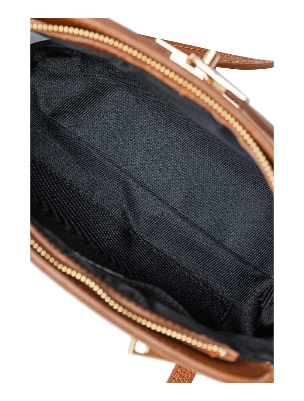Sac Porté Croisé En Cuir De Vachette Grainée 4167 MARJANE-Cognac — vue 5