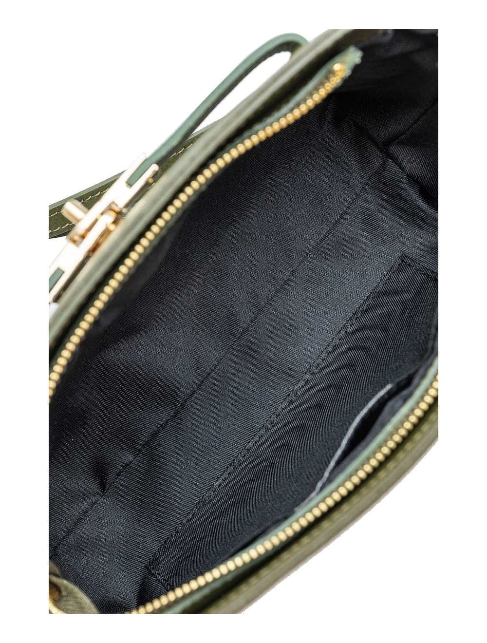 Sac Porté Croisé En Cuir De Vachette Grainée 4167 MARJANE-Kaki — vue 5