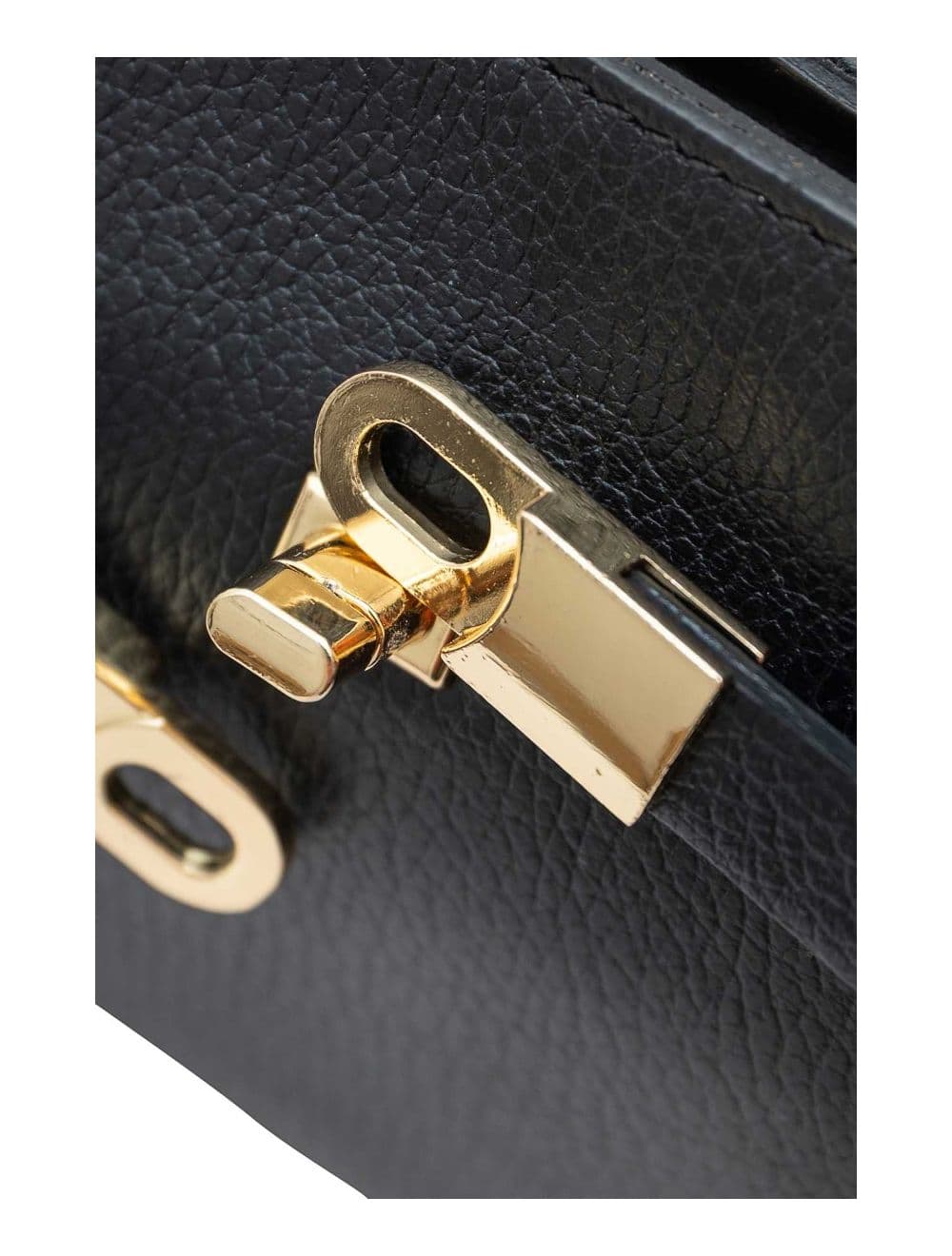 Sac Porté Croisé En Cuir De Vachette Grainée 4167 MARJANE-Noir — vue 5