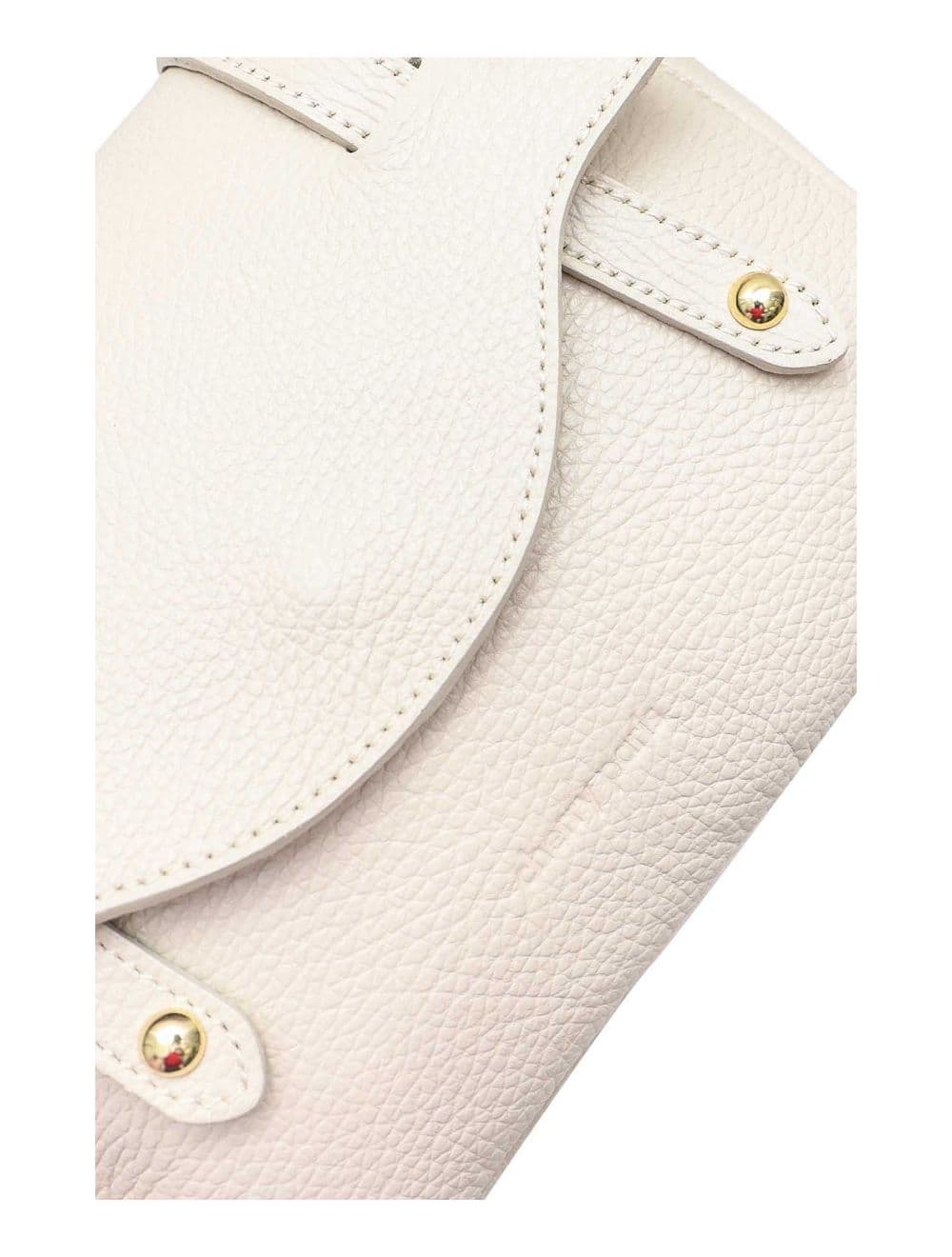 Sac Besace Porté Croisé En Cuir Vachette Grainé 4161 CALISTA-Beige — vue 5