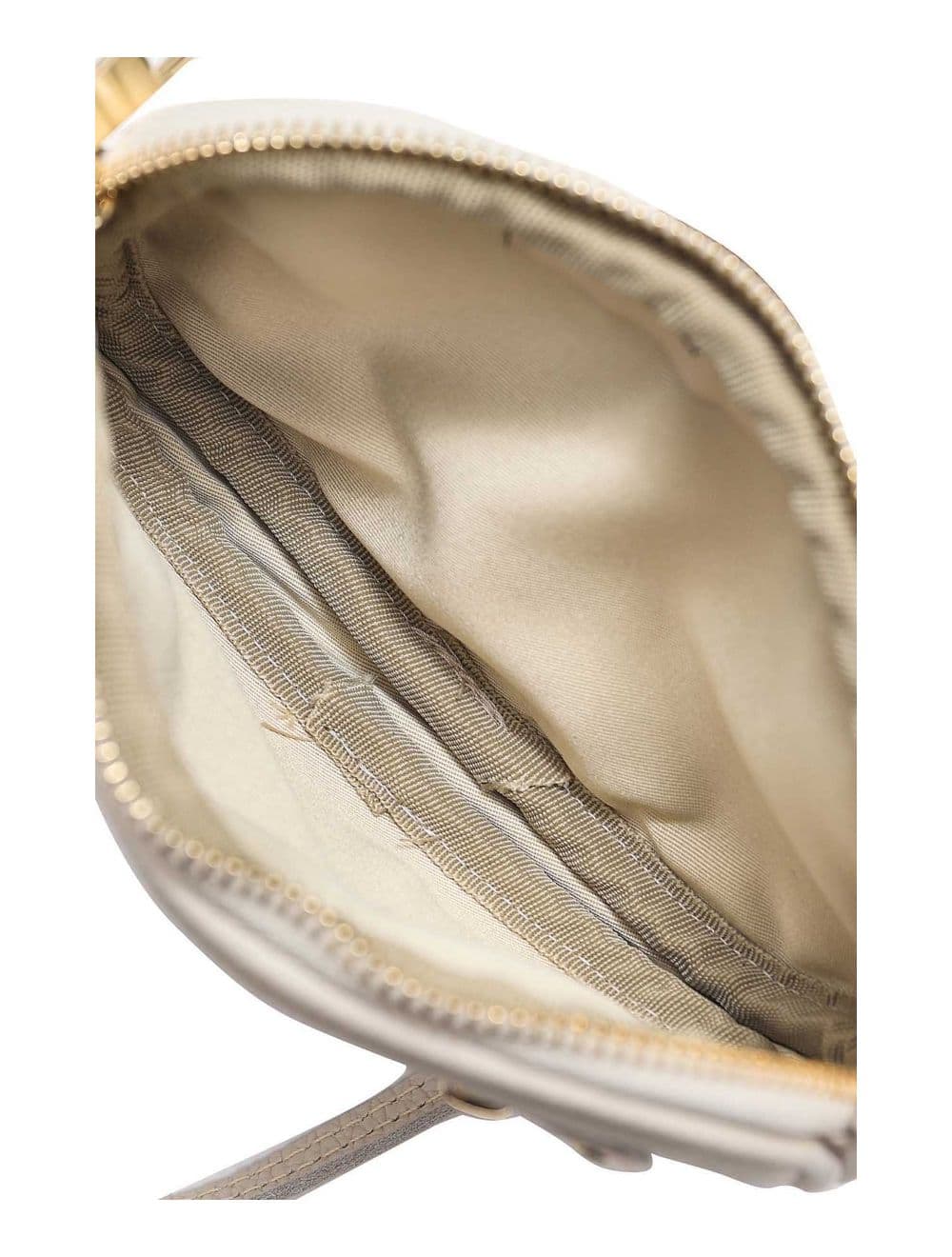 Sac Pochette Cuir de Vachette Grainée 4160 YUMI-Beige