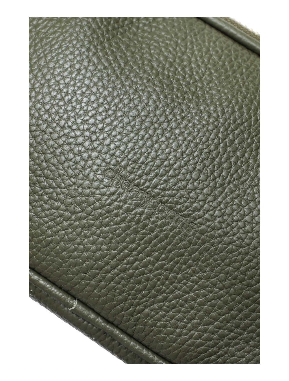 Sac Pochette Cuir de Vachette Grainée 4160 YUMI-Kaki — vue 4