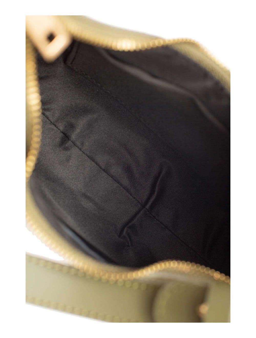 Sac Porté Croisé en Croûte Cuir Vachette Lisse 4076 DANA-Kaki — vue 4
