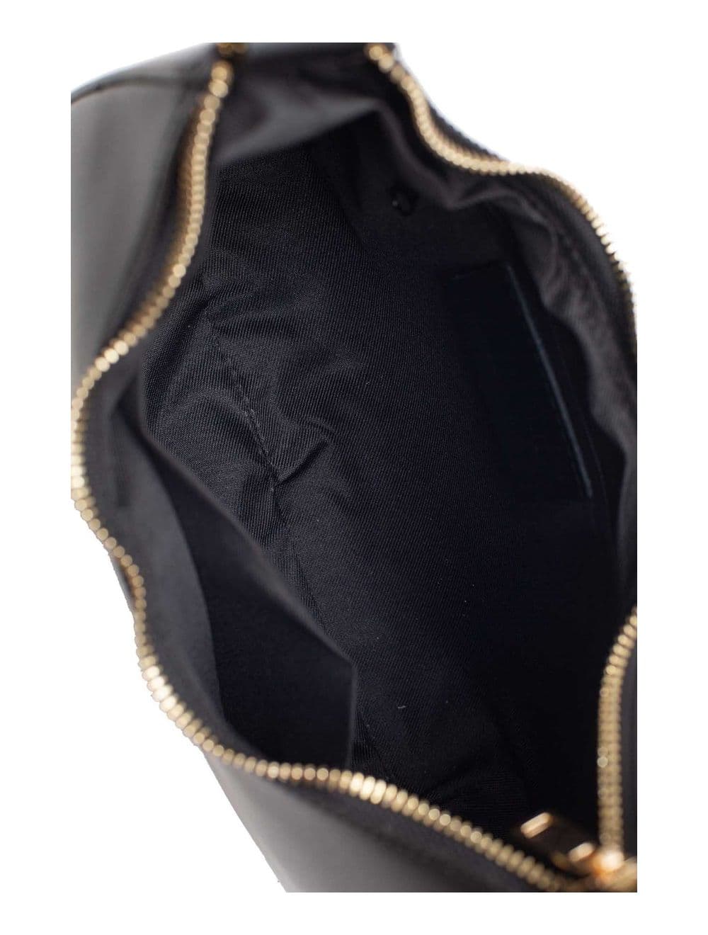 Sac Porté Croisé en Croûte Cuir Vachette Lisse 4076 DANA-Noir — vue 4