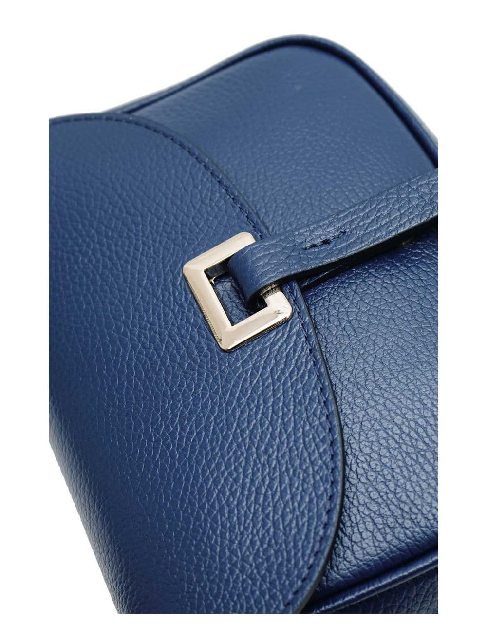 Sac Bandoulière En Cuir Vachette Grainée 4143 FANTINE-Marine — vue 3