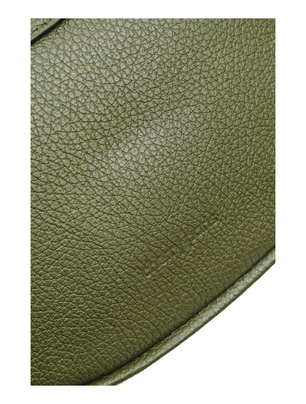 Sac Bandoulière En Cuir Vachette Grainée 4143 FANTINE-Kaki — vue 5