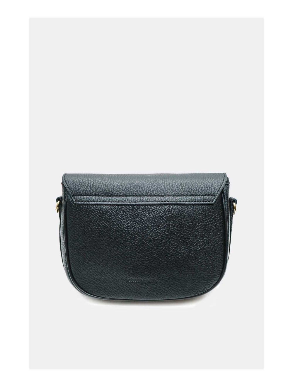Sac Bandoulière En Cuir Vachette Grainée 4143 FANTINE-Noir — vue 3
