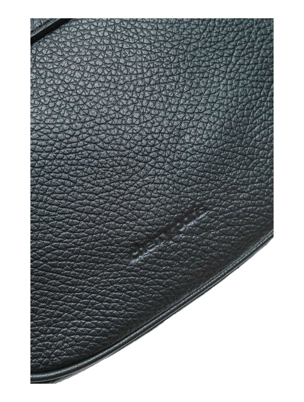 Sac Bandoulière En Cuir Vachette Grainée 4143 FANTINE-Noir — vue 5