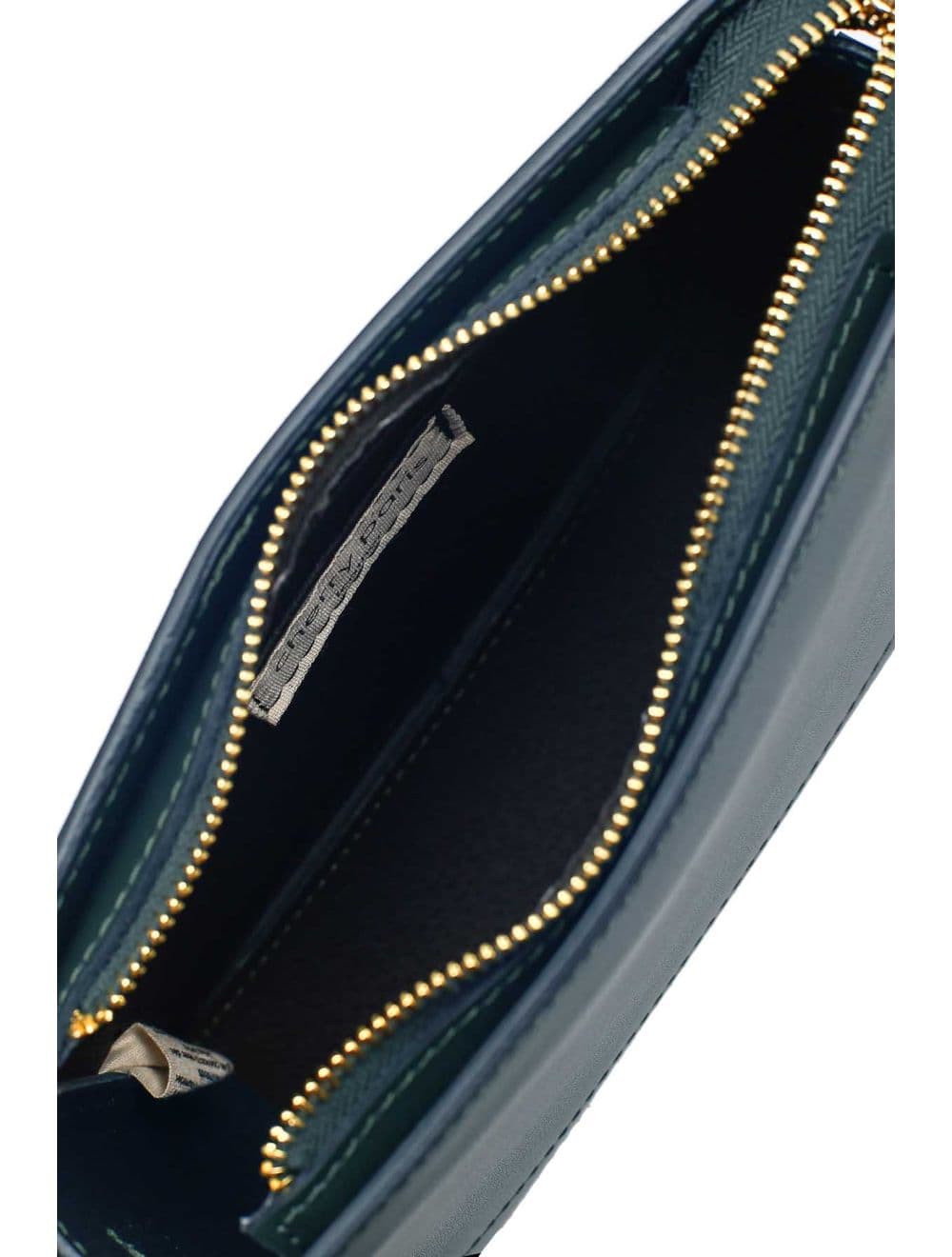 Sac Porté Croisé en Cuir Vachette-TIFFANY 4044-PETROLE