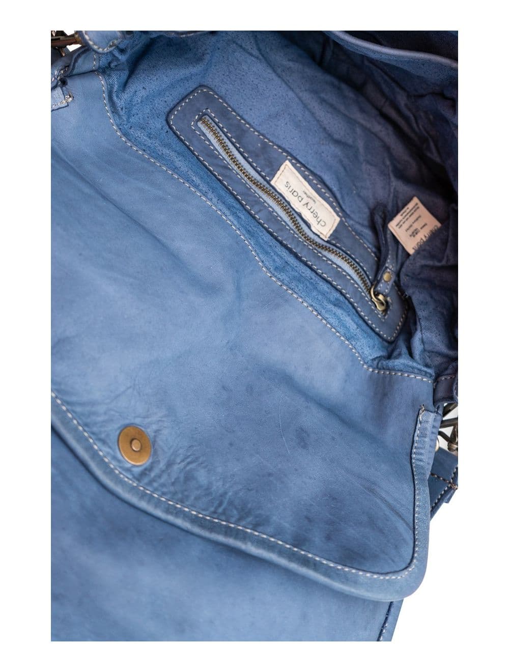 Sac Besace Porté Croisé et épaule En Cuir Vachette Tressé IRINA 4115-Jean