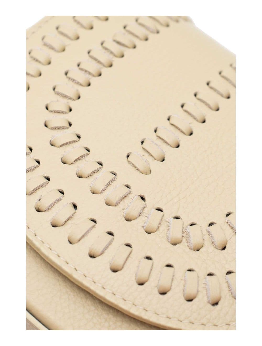 Sac Porté Travers En Cuir Vachette Gainé-TATIANA 4080-Beige — vue 4