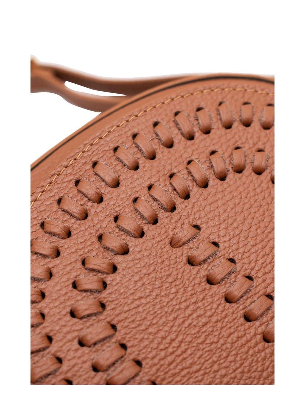 Sac Porté Travers En Cuir Vachette Gainé-TATIANA 4080-Cognac — vue 4