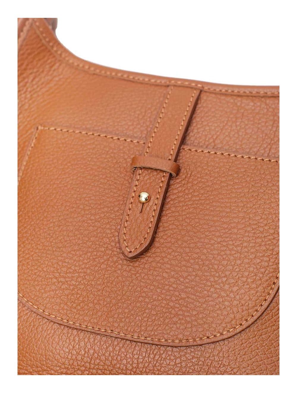 Sac Porté Travers en Cuir Vachette Grainée SIENNA 4057-COGNAC — vue 5