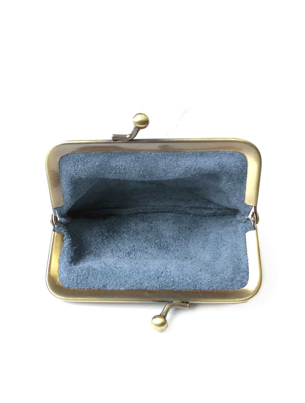 Porte-monnaie en cuir de vachette 3992C-Jean — vue 3
