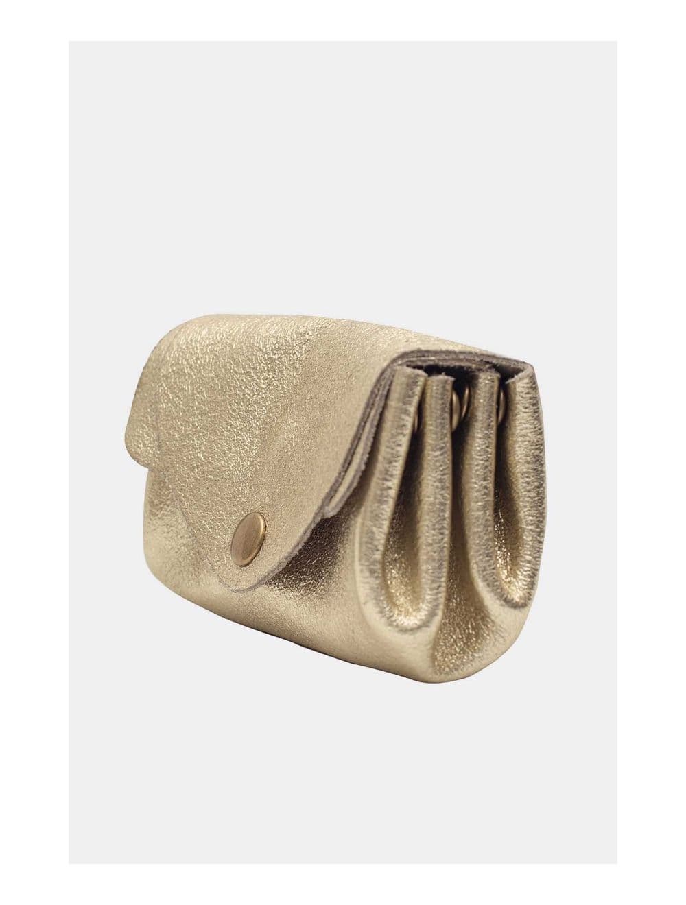 Pochette en Croûte Cuir Vachette Métallisé 4903 SUZIE METAL-Doré — vue 6
