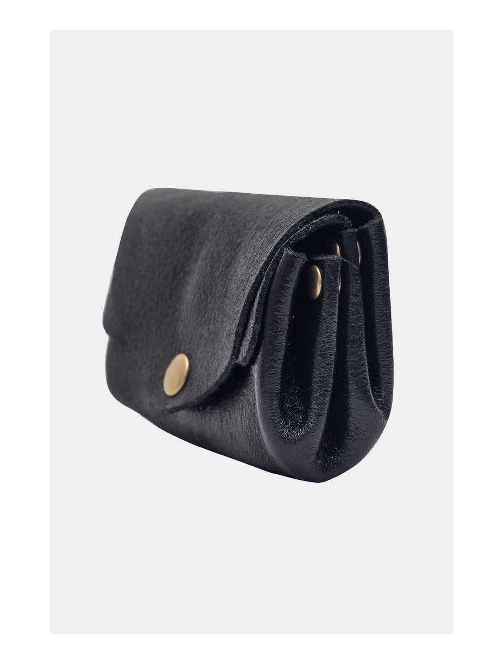 Pochette en Croûte Cuir Vachette Métallisé 4903 SUZIE METAL-Noir — vue 6