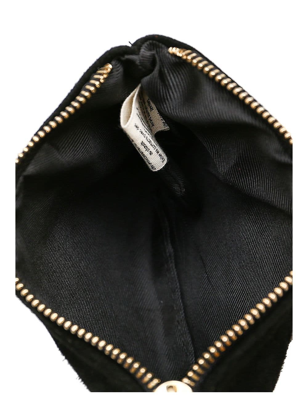 Pochette en Croûte Cuir Vachette DELPHINE 4037-NOIR — vue 3