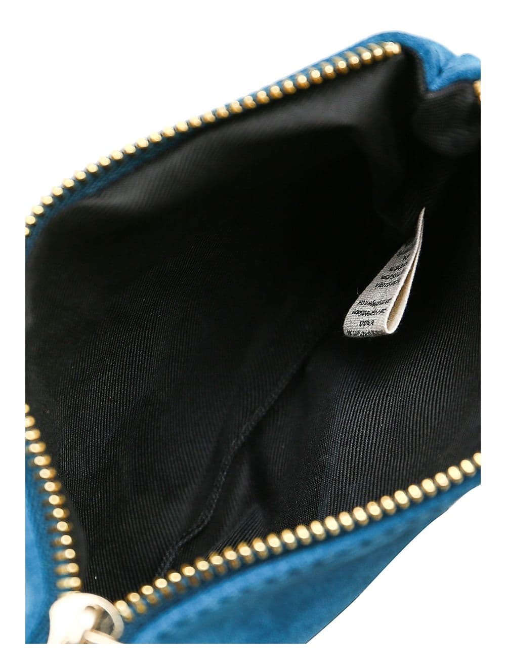Pochette en Croûte Cuir Vachette DELPHINE 4037-BLEU — vue 3