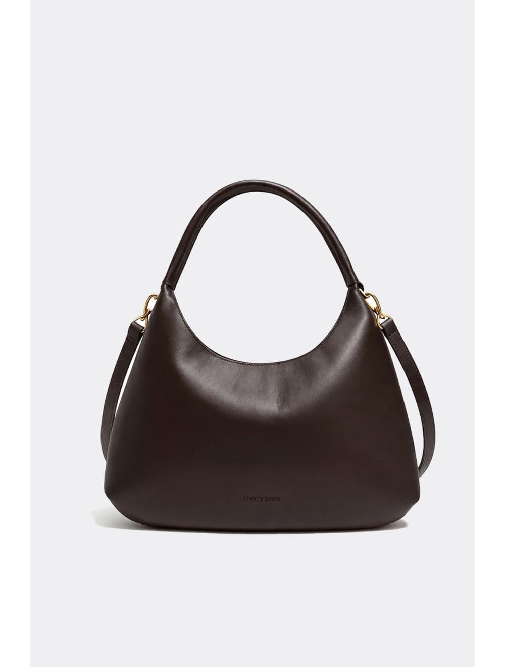 Sac Porté Épaule et Main En Cuir Vachette Sauvage ÉNOLA 4212-Café — vue 3