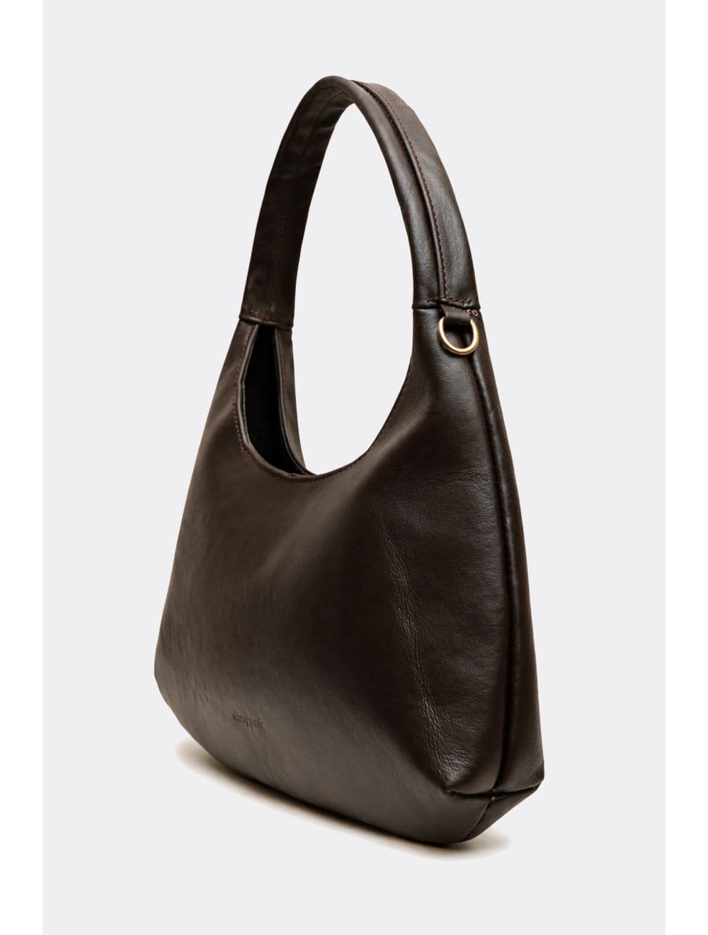 Sac Porté Épaule et Main En Cuir Vachette Sauvage ÉNOLA 4212-Café — vue 4