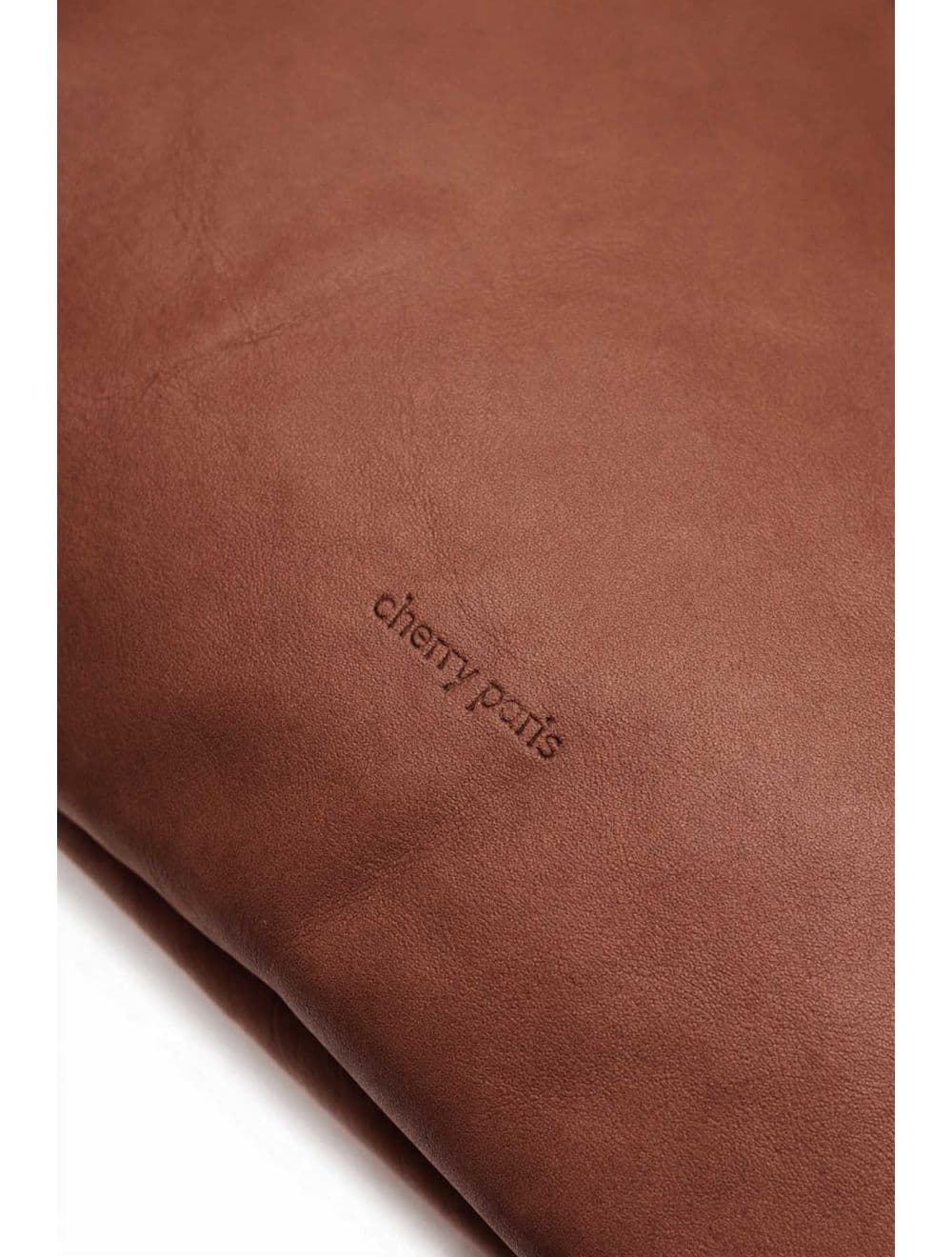 Sac Porté Épaule et Main En Cuir Vachette Sauvage ÉNOLA 4212-Marron — vue 4