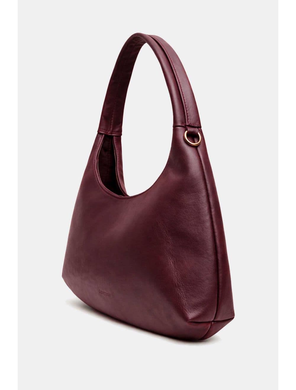 Sac Porté Épaule et Main En Cuir Vachette Sauvage ÉNOLA 4212-Bordeaux — vue 2