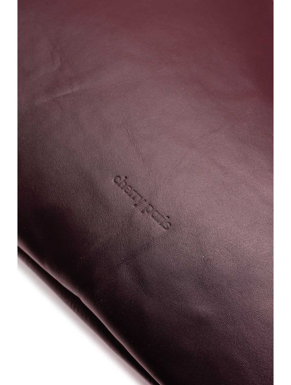 Sac Porté Épaule et Main En Cuir Vachette Sauvage ÉNOLA 4212-Bordeaux — vue 3