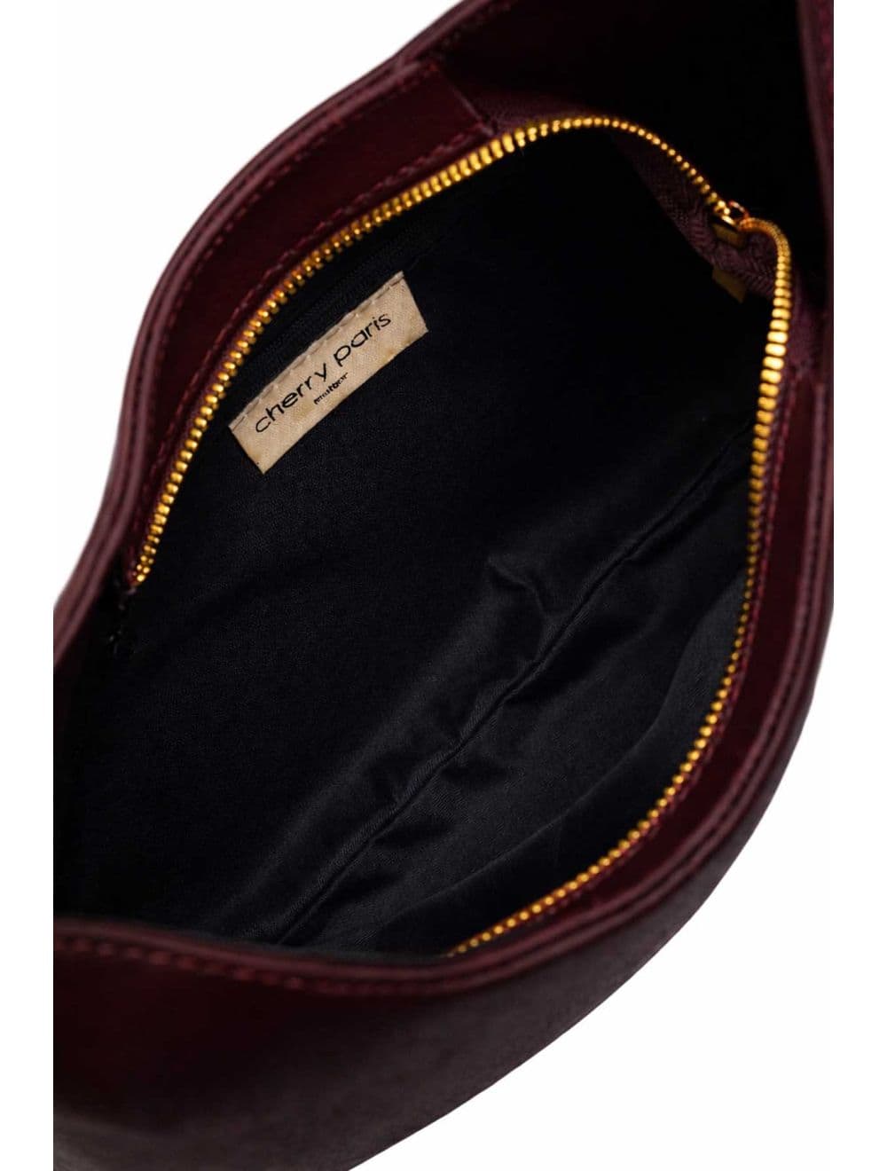 Sac Porté Épaule et Main En Cuir Vachette Sauvage ÉNOLA 4212-Bordeaux — vue 4