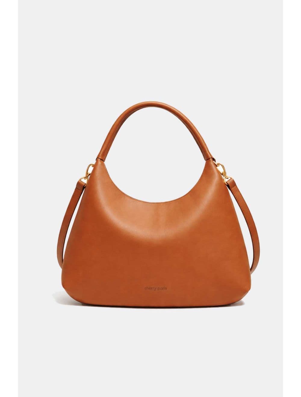 Sac Porté Épaule et Main En Cuir Vachette Sauvage ÉNOLA 4212-Camel