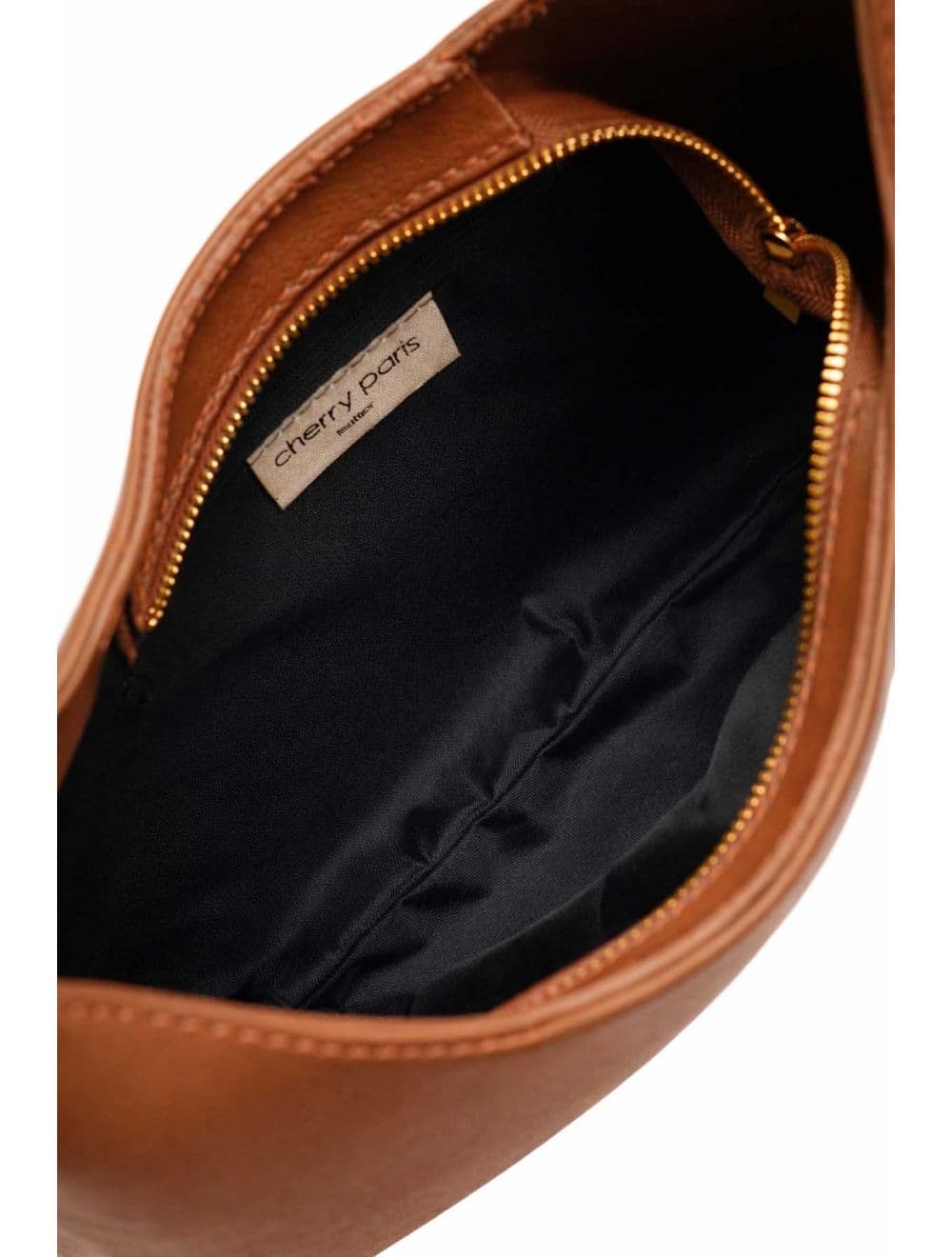 Sac Porté Épaule et Main En Cuir Vachette Sauvage ÉNOLA 4212-Camel — vue 4