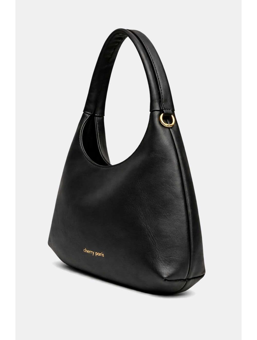 Sac Porté Épaule et Main En Cuir Vachette Sauvage ÉNOLA 4212-Noir — vue 3