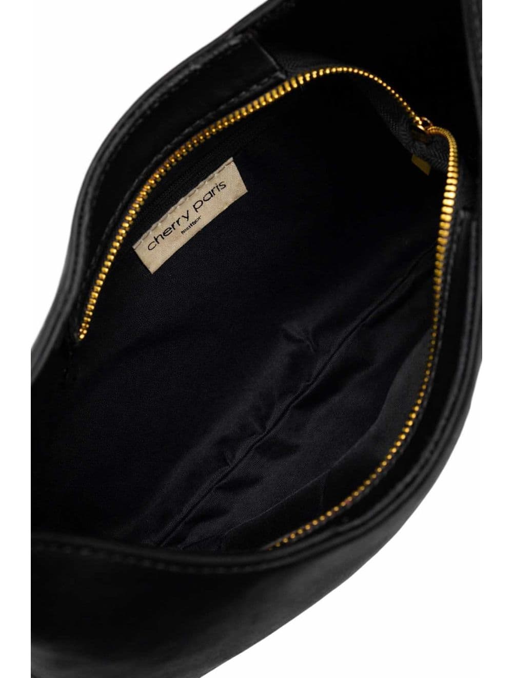 Sac Porté Épaule et Main En Cuir Vachette Sauvage ÉNOLA 4212-Noir — vue 4