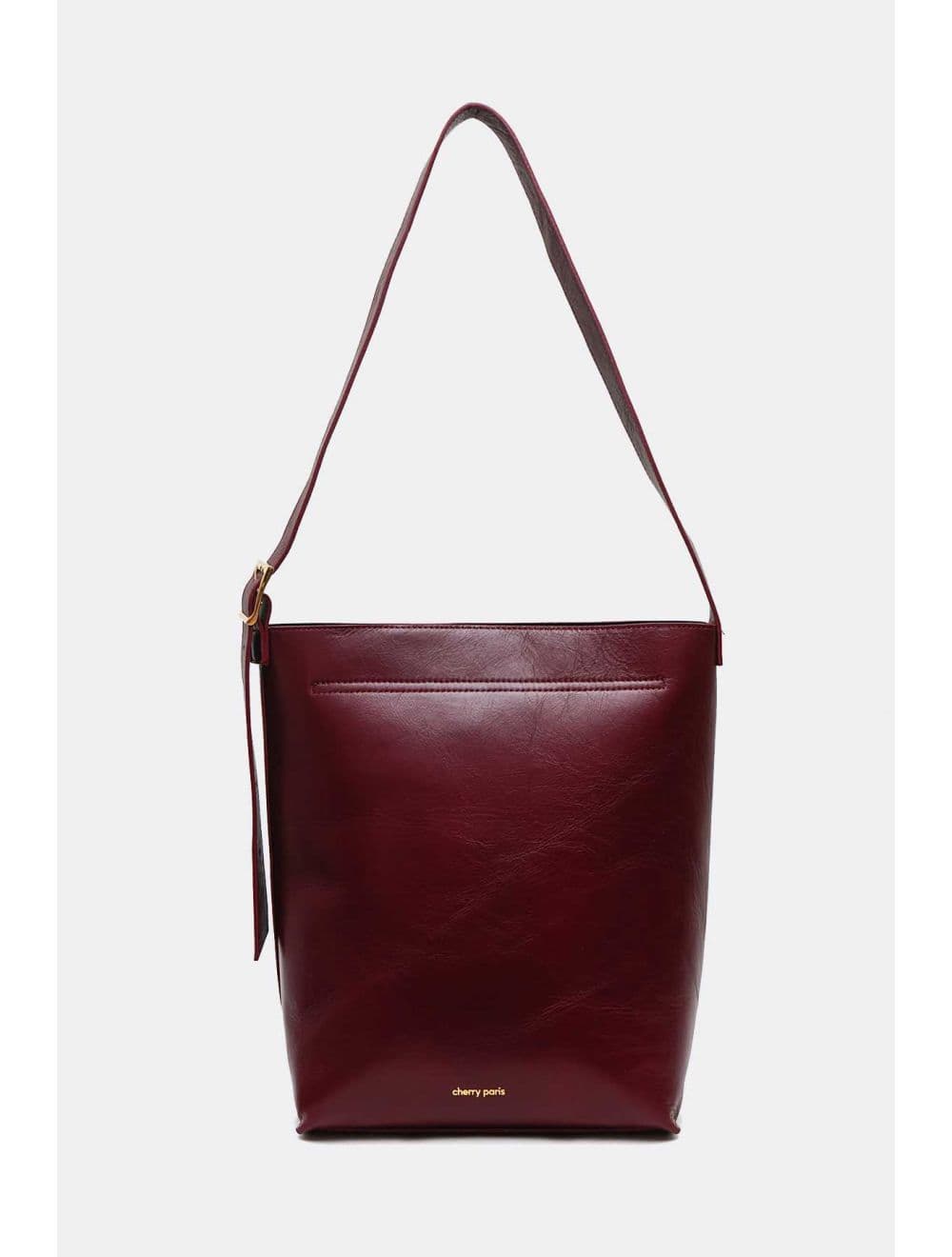 Sac Cabas Forme Seau En Cuir de Vachette 4185 AMELIE-Bordeaux