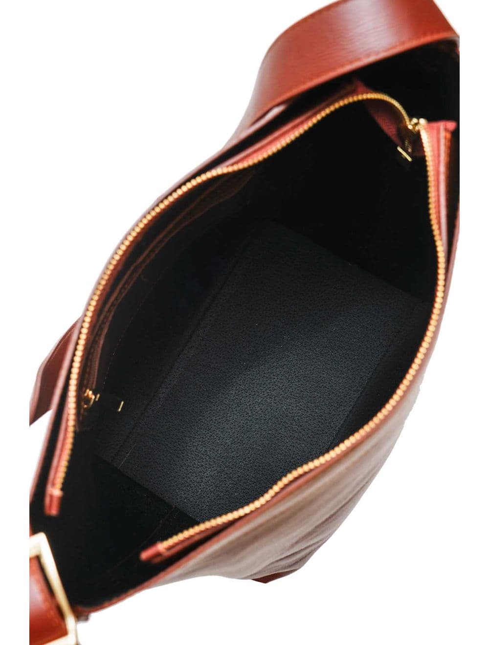 Sac Cabas Forme Seau En Cuir de Vachette 4185 AMELIE-Marron — vue 4