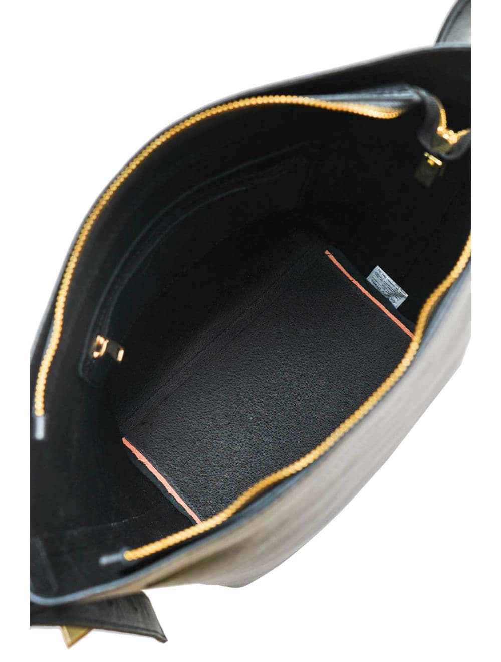 Sac Cabas Forme Seau En Cuir de Vachette 4185 AMELIE-Noir — vue 5