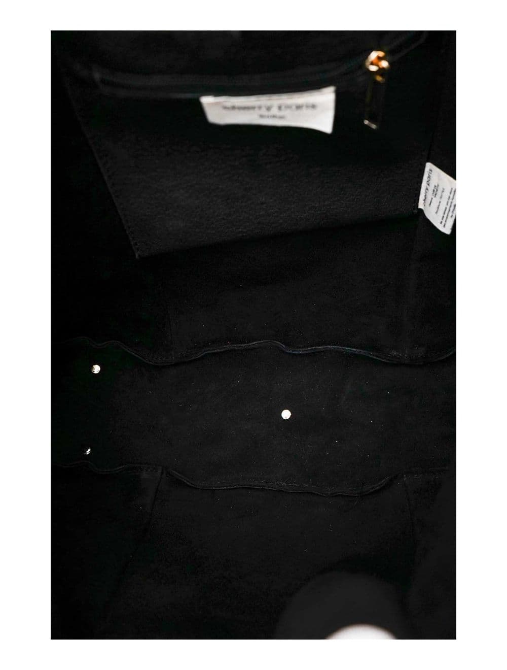 Sac Cabas en Croûte de Cuir Vachette Suède-GAELLE 4103-Noir