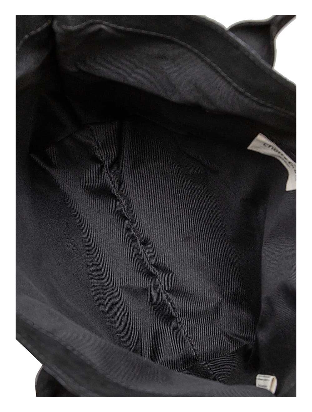 Sac Cabas Croûte Cuir Vachette Métallisé Bicolore-CORALIE 4041-NOIR METAL — vue 3