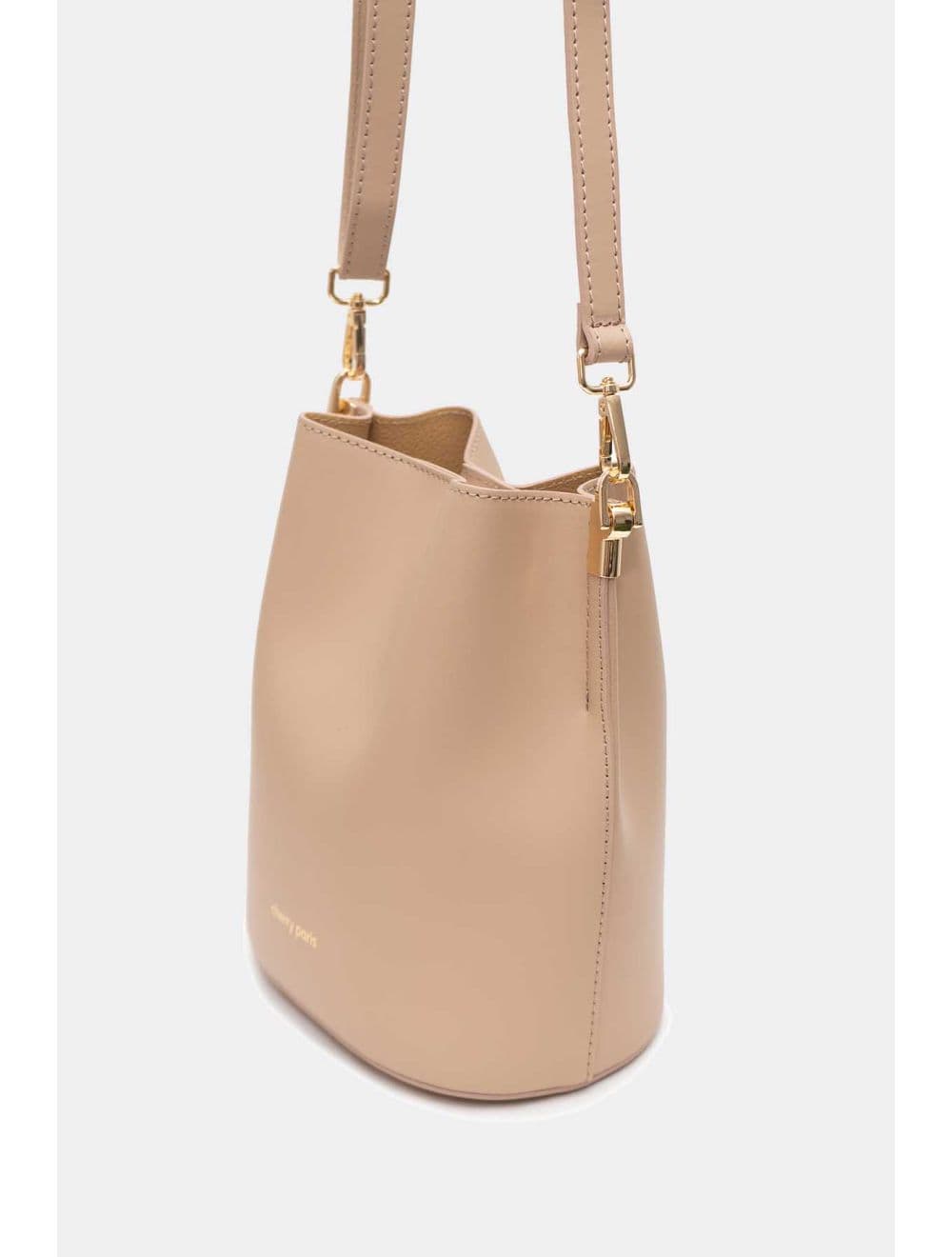 Sac Bourse en Cuir De Vachette Lisse 4171 NITA-Sable — vue 5