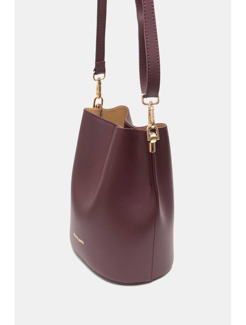 Sac Bourse en Cuir De Vachette Lisse 4171 NITA-Bordeaux — vue 5