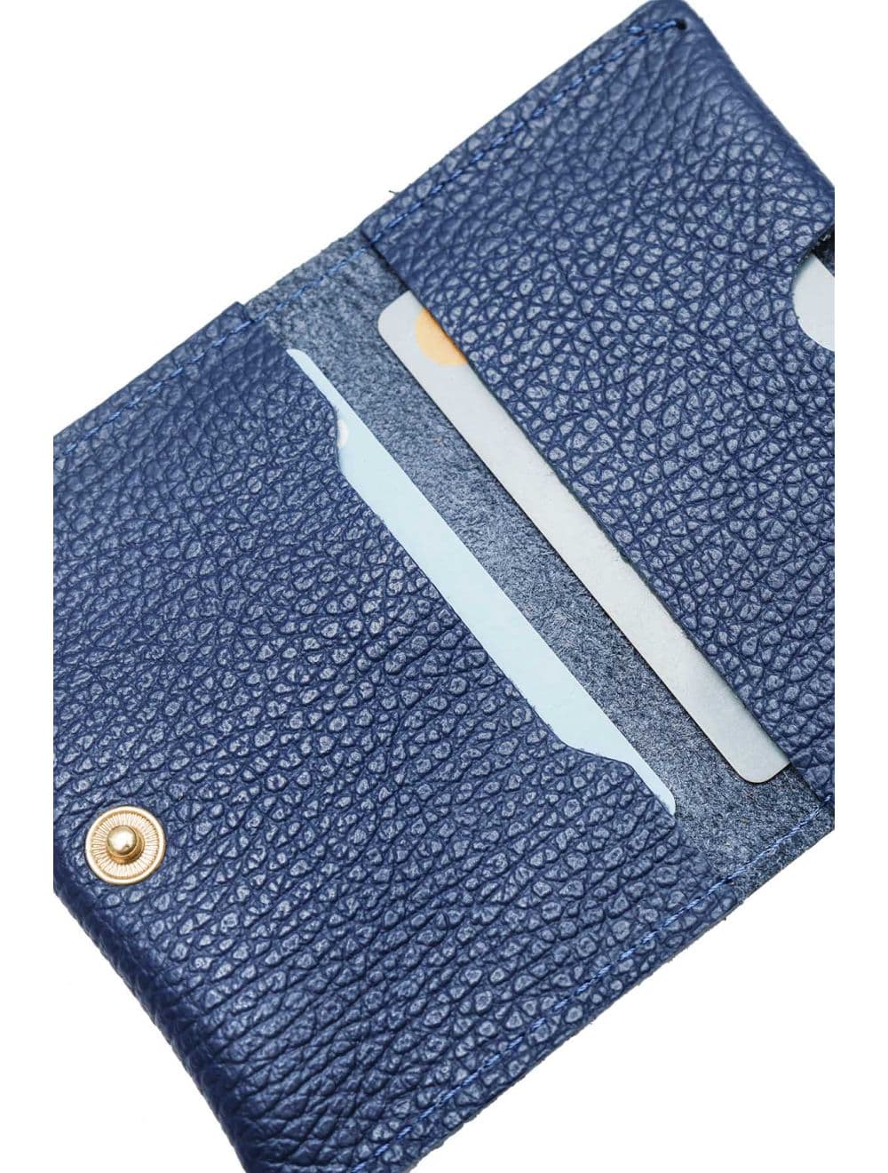 Porte-cartes en cuir de vachette grainée-4905 ERINE GRAINÉ-Marine — vue 4