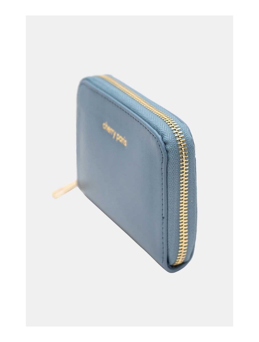 Porte-monnaie En Croûte Cuir Vachette Imprimé Box YUNA BOX 4901B-Jean — vue 3