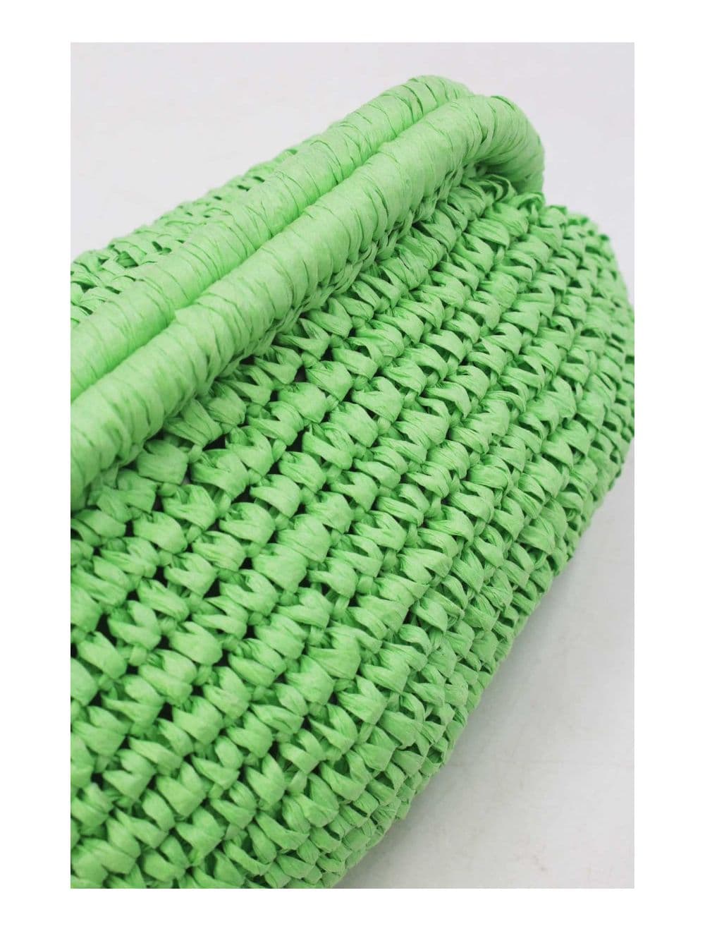 Pochette Structure En Paille 24P-6069-Vert