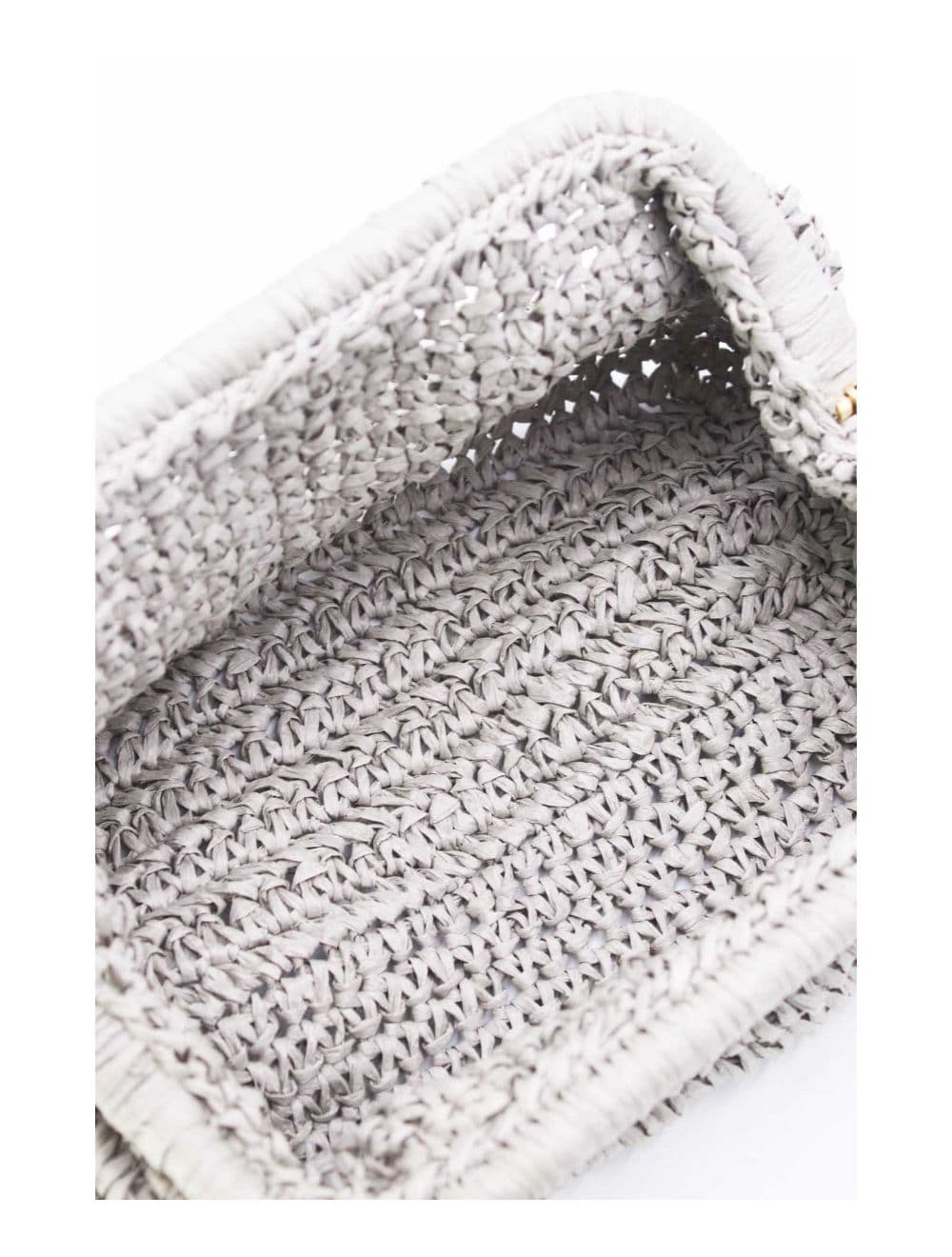 Pochette Structure En Paille 24P-6069-Gris
