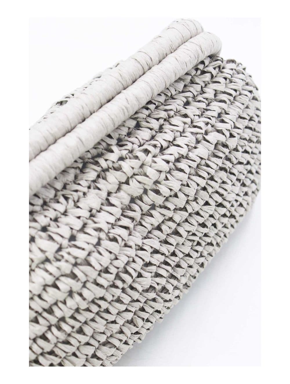 Pochette Structure En Paille 24P-6069-Gris — vue 5