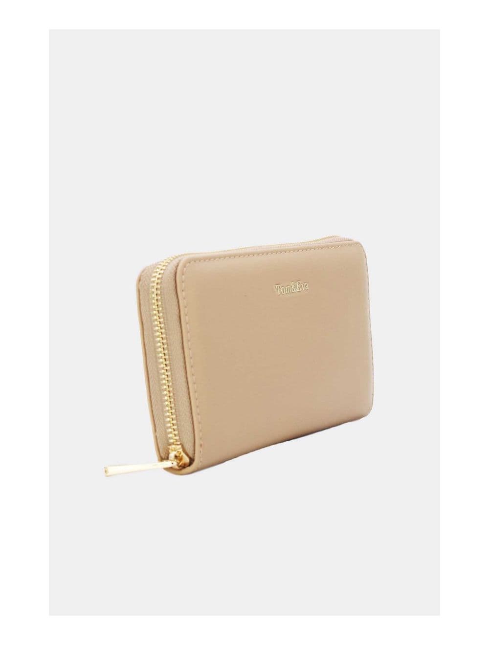Portefeuille Effet Cuir Lisse 24P-6046-Abricot — vue 3