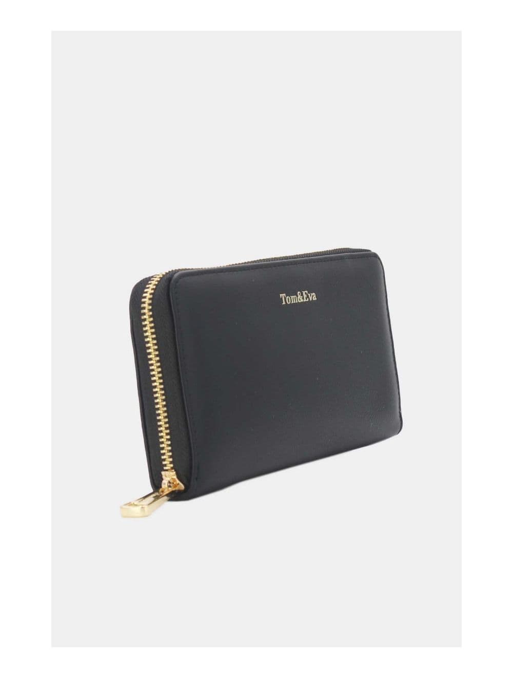 Portefeuille Effet Cuir Lisse 24P-6046-Noir — vue 3