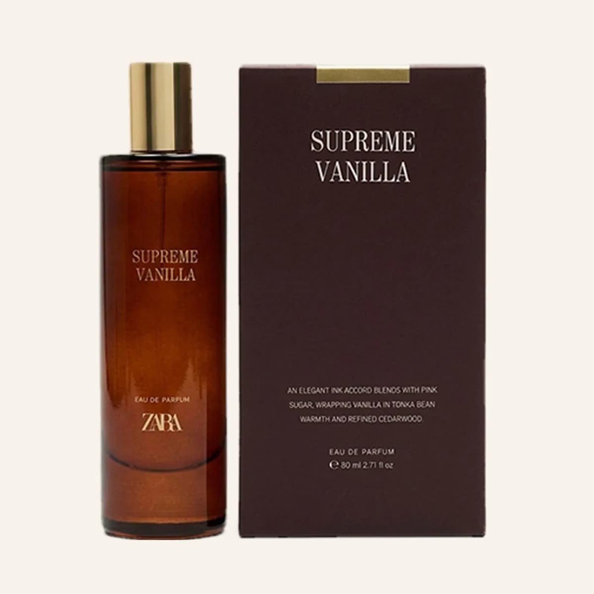 Zara Supreme Vanilla Eau de Parfum 80 ml