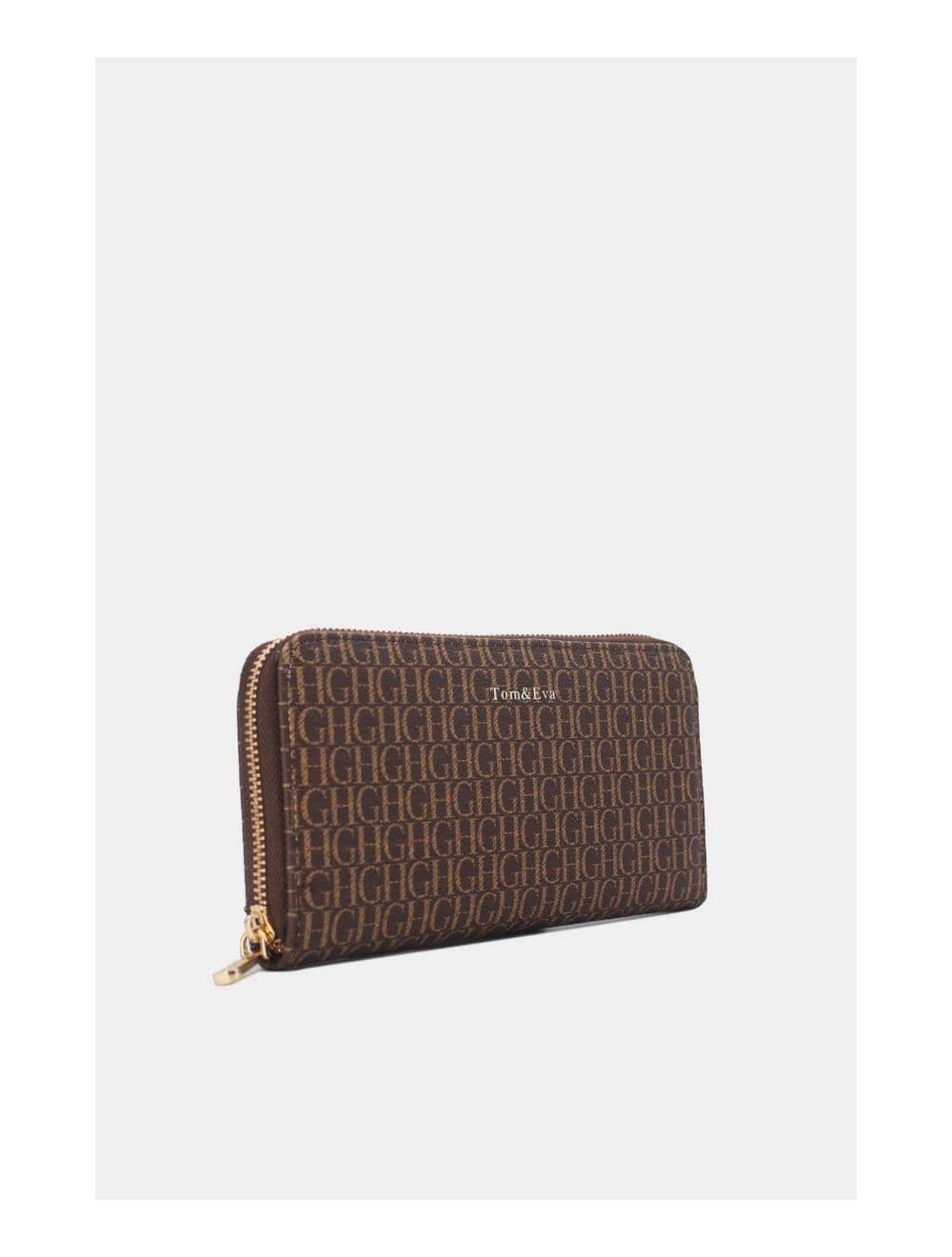 Portefeuille Monogramme Classique 21P-5755GH-Marron — vue 3